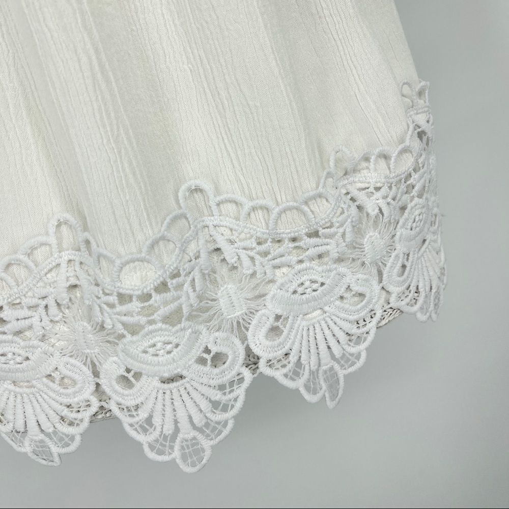 Rue21 white off the shoulder peplum top - Picture 3 of 7